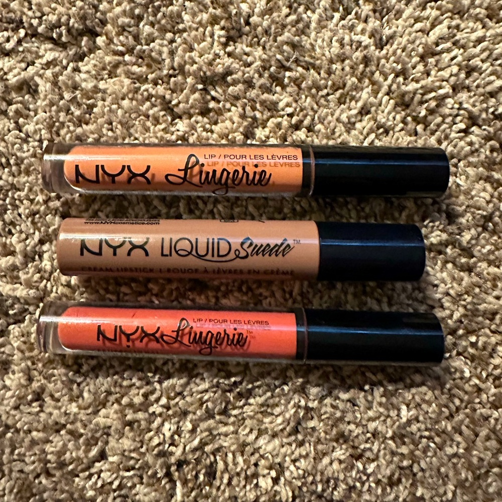 NYX Lingerie & Liquid Suede Lipstick Bundle - Picture 1 of 2
